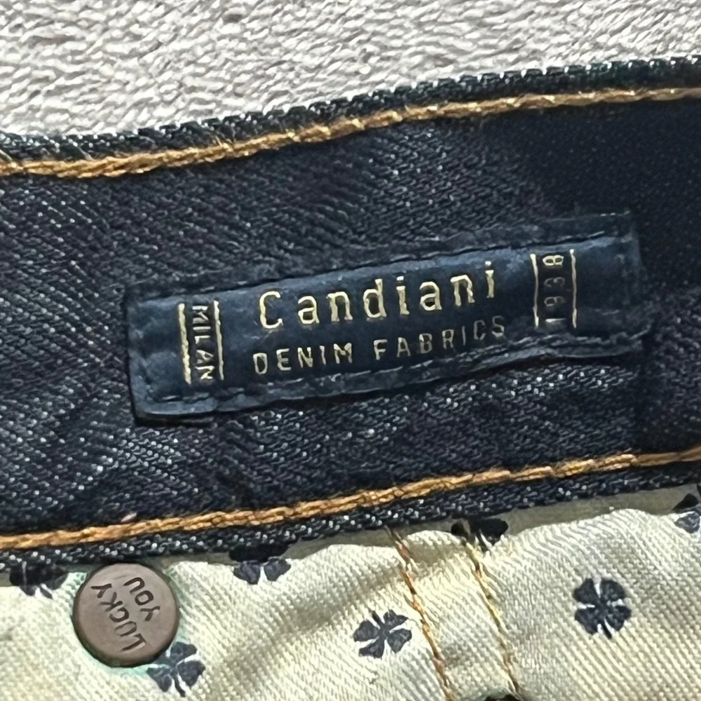 Lucky Brand Jeans Men 31/32 Dark Wash 410 Athletic Slim Candiani Denim 7M12166
